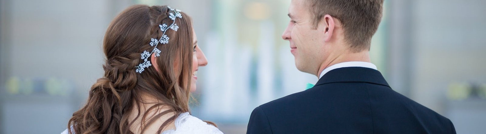 A couple at the temple